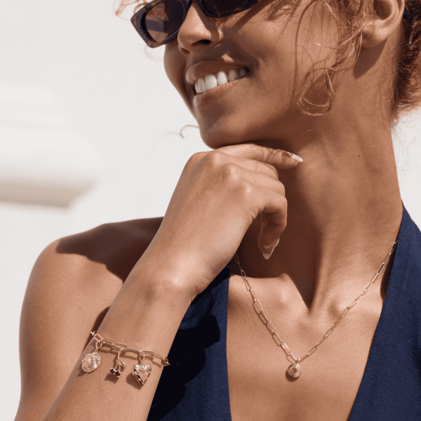 14K Gold Diamond Heart necklace