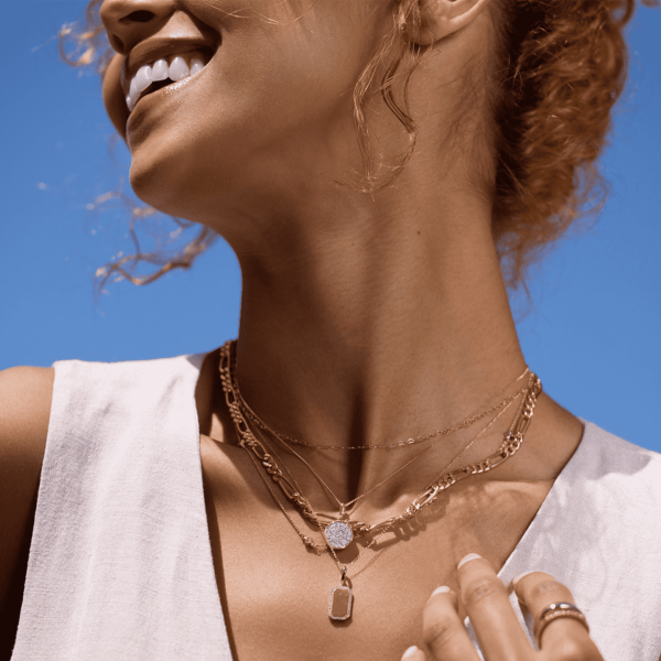 14K Gold Women Necklace