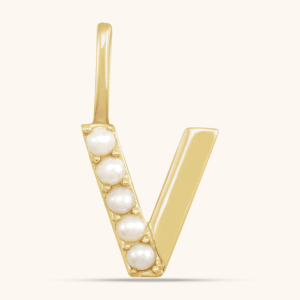 14K Gold Letter Necklace