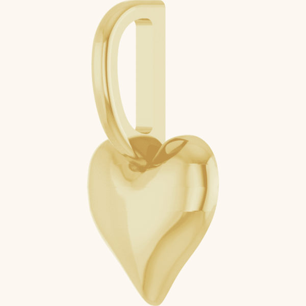 10K Gold Heart Necklace
