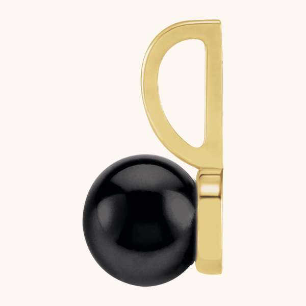 14K Gold Pearl Pendant