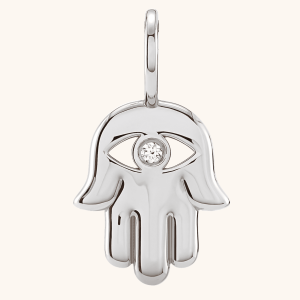 Pendant Necklace with Hamsa Hand