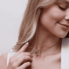 Moon Diamond Necklace