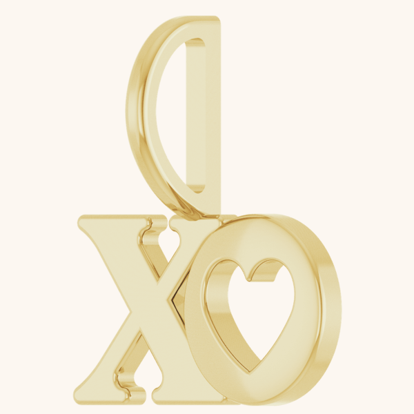 XO Gold Pendant