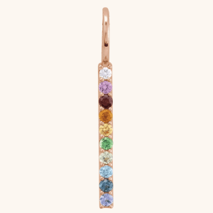 Pendant Necklace Rainbow