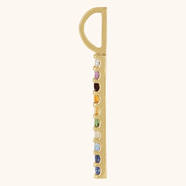 Pendant Necklace Rainbow