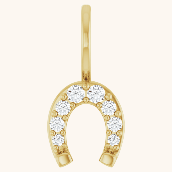 Horseshoe Charm Pendant
