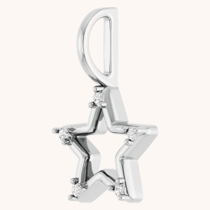 14K White Gold Pendant