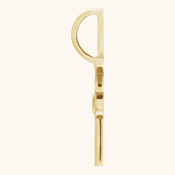 Vote Charm Gold Pendant