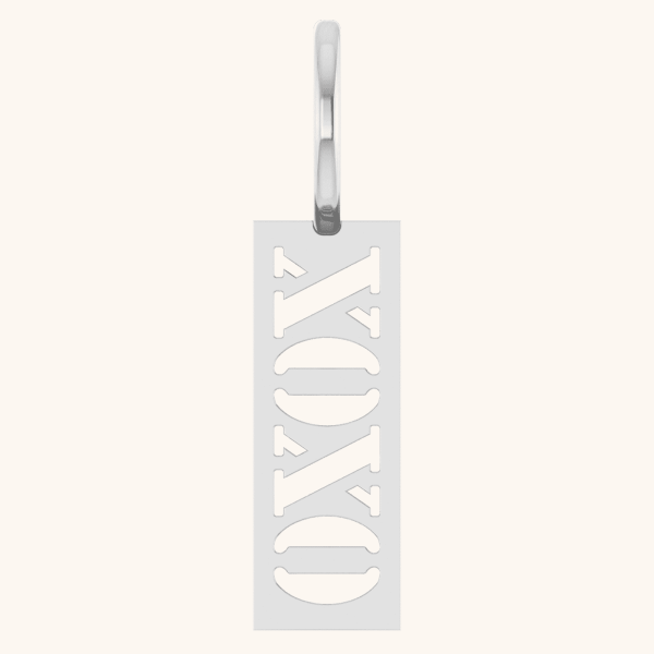 Gold Necklace XOXO Pendant