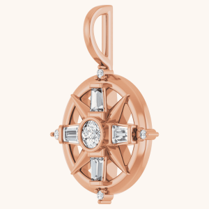 Compass Diamond Pendant