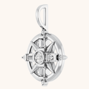 Compass Diamond Pendant