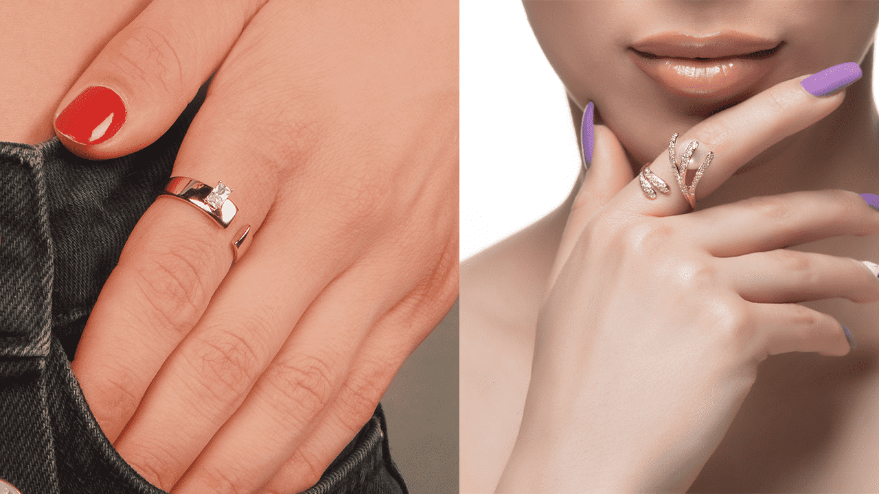 meaning of wearing rings on each finger