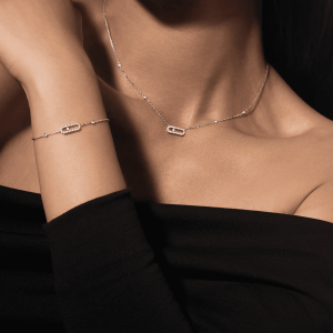 Perfect 18K White Gold Bracelet