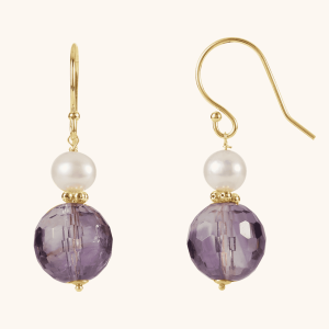 Pearl earrings