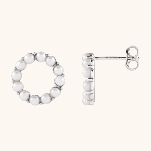 Circle earrings