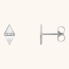 Diamond Geometric Earrings