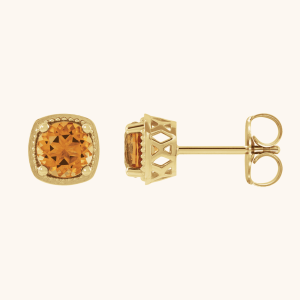 Silver and Gold Earrings yellow