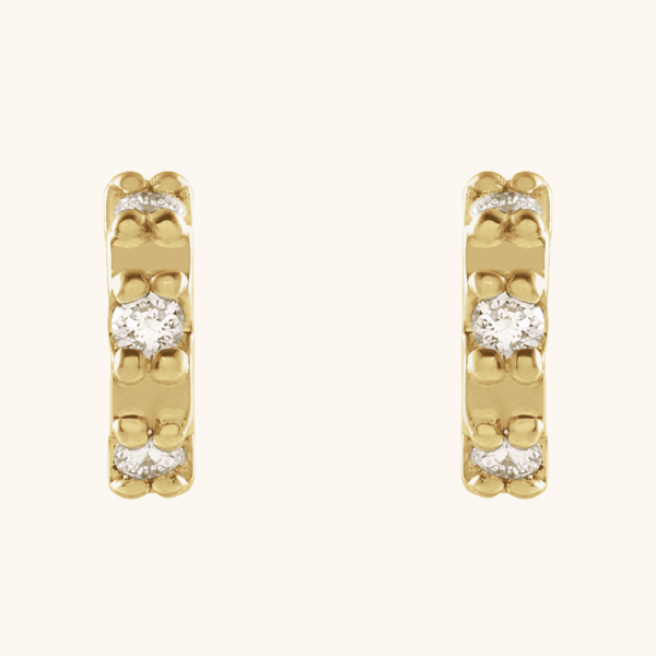 Natural Diamond Earrings