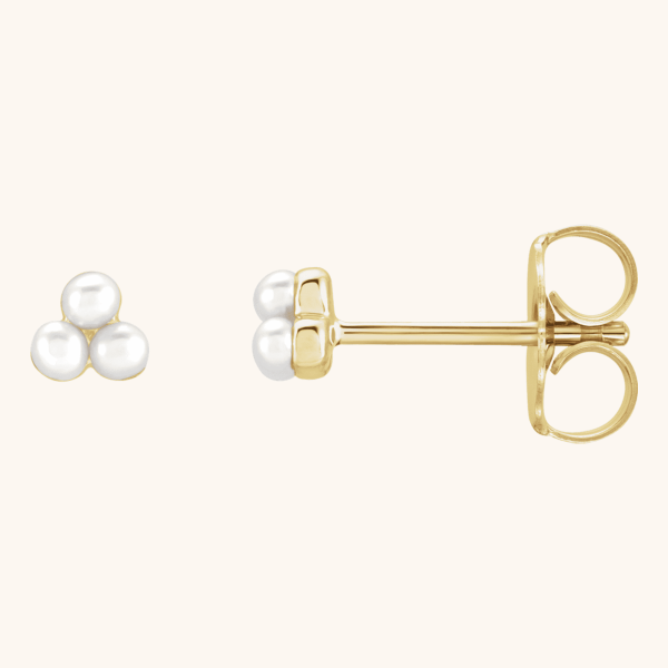 Pearl Earrings Stud