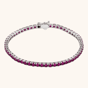 14K White Bracelet