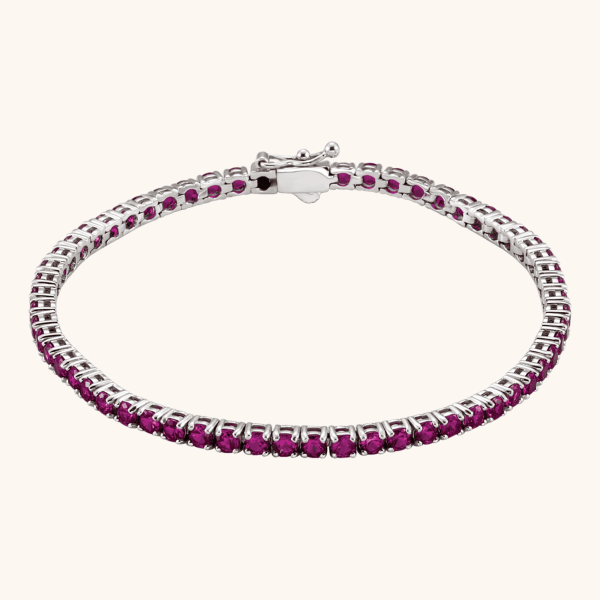 14K White Bracelet