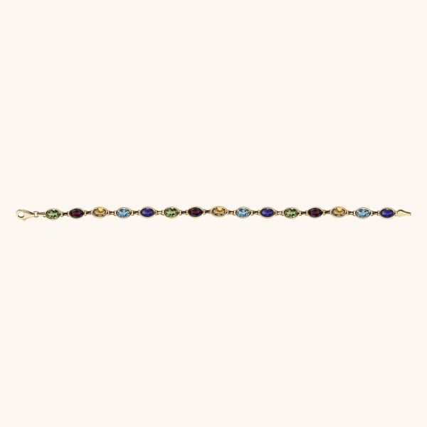 Multi Gemstone Bracelet