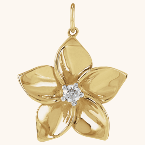 Plumeria Flower Pendant