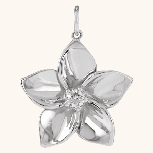 Plumeria Flower Pendant