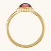 Cabochon Ring 14K Yellow gold