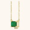 14K Yellow Gold Diamond Necklace