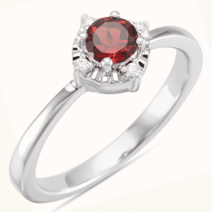 red Diamond Rings
