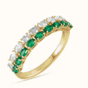 Lab-Grown Diamond Ring green