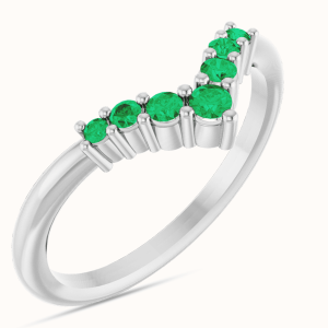 Graduated V Ring green