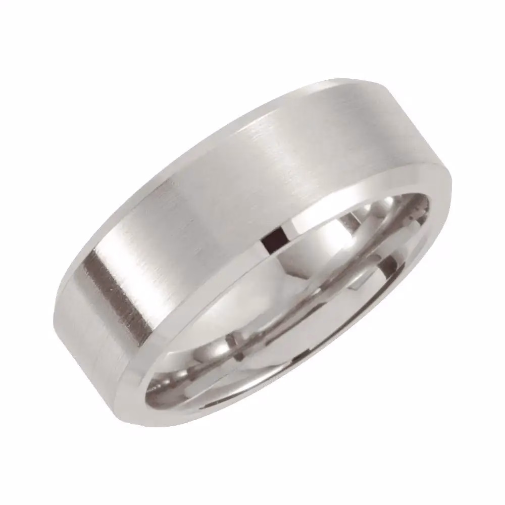 Stainless Steel Men's Wedding Band