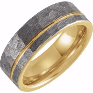 men's wedding bands gold